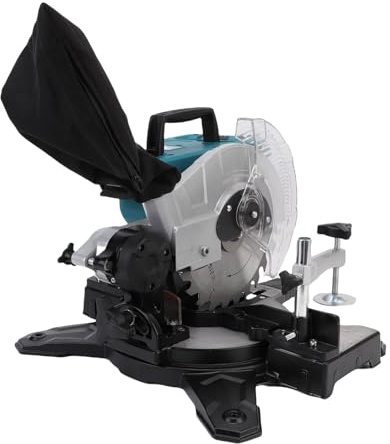 NOENNULL Electric Power Miter Saw Efficient for Woodworking Projects BL1840 Fit Multifunctional Cordless Miter Saw 8in 24T Vane/Wing for Home Renovations