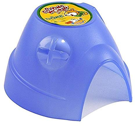 LIVING WORLD Kuppel für Kleintiere, Hamsterversteck, klein, 61380, Farbe kann variieren