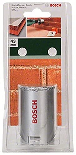 Bosch Accessories 2609255621 Scies-trépan à concrétion carbure Diamètre 43 mm