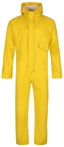 Fort - Flex Coverall - Yellow Overalls - Medium - Waterproof Overalls - Coverall Boilersuit - Overalls Men - Durable Mens Coveralls - Comfortable Workwear - Work Overalls for Men