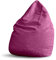 Lumaland Sitzsack Luxury XL Plus 85x65cm | Microvelours Beanbag mit extra weichem & robustem Stoff | Für Erwachsene & Kinder| Ideal geeignet für Kinderzimmer | Sessel & Stuhl Bean Bag [Pink]