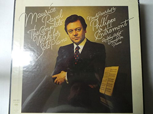 RAVEL, Maurice: The complete works for solo piano -- COLUMBIA ()-Philippe Entremont (piano)-ENTREMONT Philippe (pianoforte - dir)-COLUMBIA-COLU M 33311