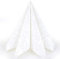 Servietten Ornament weiß Premium Airlaid, STOFFÄHNLICH | 50 Stück | 40 x 40cm | Hochzeitsserviette | hochwertige edle Serviette für Hochzeit, Geburtstag, Party, Taufe, Kommunion | made in Germany