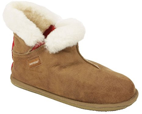 SHEPHERD Herren Hausschuh Oskar Cognac 44