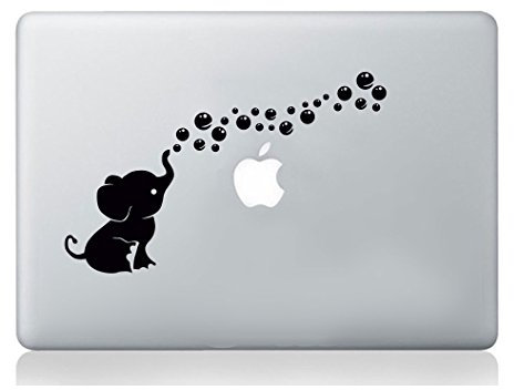 Elefant Aufkleber Apple macbook Laptop Abziehbild Kunst Grafik Vinyl lustig Wandbild