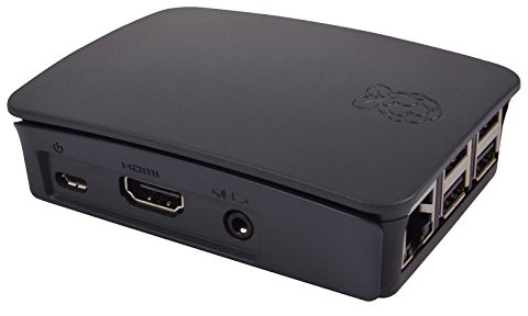 RASPBERRY PI scatola tipo 3 nera ufficiale