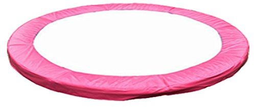 Greenbay Coussin de Protection Coussin de Ressorts Accessoires de Trampoline 305cm - Rose