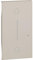 Bticino KM40M2 Cover Living Now da Applicare su Comando Scenario Wireless Entra&Esci, Cover Illuminabile, 10A, 2 Moduli, Colore Sabbia