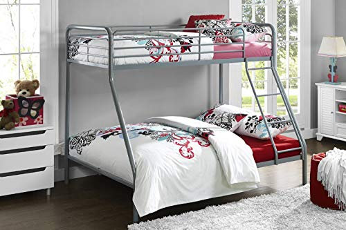 DHP Bunk Bed White Single Over Double
