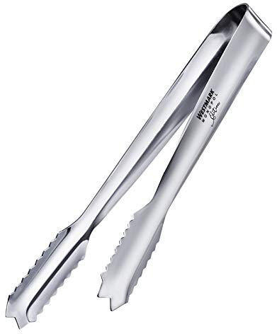Westmark Pince à Glaçons/Sucre/Service, Monopol Edition, Longueur : 18 cm, Acier Inoxydable, Arctica, Argenté, 62763360
