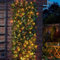Garden Mile Solar Ivy Trellis Artificial Living Wall Ivy Leaf Panel Realistic Expandable Trellis Privacy Fence Screening Garden Decoration Light Up Climbing Faux In-Lit 180 x 90cm