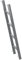SDFVSDF Hochbett Leiter Verstellbare Hängende Wohnmobil-Etagenleiter, Metall-Doppelbettleiter mit 4 Haken und Beschlag, 116cm / 130cm / 140cm / 150cm Höhe Stufenleiter (Size : 116cm/45)