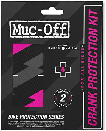 Muc-Off Unisex – Erwachsene Crank Protection Kit-Bolt, Natur, Einheitsgröße