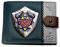 Ororitoli Legend of Zelda Geldbörse mit Metall-Logo, Münztasche, Retro, Metallic, Cartoon, Kunstleder, Unisex, Sammler, WALLET