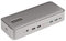 StarTech.com Docking station KVM USB-C per doppio laptop, dock DisplayPort a doppio monitor 4K 60Hz, hub USB a 5 porte, GbE, alimentazione 90W/45W a due laptop, Windows/Mac, dock KVM a 2 host, TAA