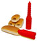 Hotdogger, Hot Dog Bun Driller Perfect for Grilling and BBQ, Ideal Size for Brats and Other Sausages (Red)
