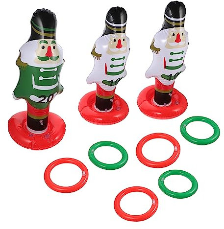 YARNOW 1ensemble De De Cerceaux Gonflable Nutcracker Fournitures De Fête De pour Style Random