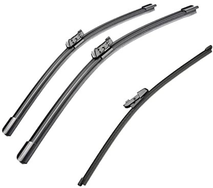 Limpiaparabrisas 3 Uds Para Seat Alhambra 7N 2010-2019 28 + 16 + 14 escobillas Limpiaparabrisas Delanteras Y Traseras Accesorios Para Cortador De Parabrisas 2019