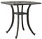 vidaXL Gartentisch, Terrassentisch mit Schirmloch, Beistelltisch für Indoor Outdoor, Gartenmöbel Tisch Couchtisch, Bronzen 53x53x53cm Aluminiumguss