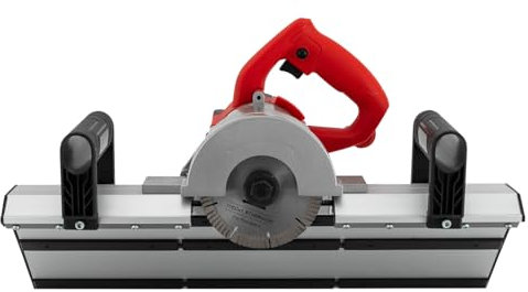 Elektrische 43-Grad-Fliesenschneidemaschine, 12V tragbar 1200W für Fliesen und Heimwerker
