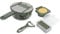 Vegetable Chopper, Vegetable Slicer with Drain Basket Versatile Vegetable Cutter, Stainless Steel Potato Slicing Machine, Carrot Cucumber Grater Shredders Food Chopper for (Green)