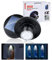 Solar Motion Sensor Lights for Outdoor Portable Toilet, Waterproof Roof Mounted Solar Light for Chicken Coop, Dog House, Storage Shed,Portable Potty, Camping Accessories