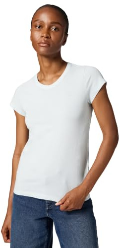 G-STAR Damen Eyben Slim V-Neck Top 2.0, Blau (Plein air gd D24533-B059-H195), L
