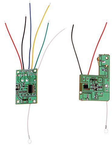 Wdfnexalai 27MHZ 4CH Telecomando Ricevitore Trasmettitore Scheda con Antenna