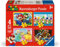 Ravensburger - 2D-Puzzle für Kinder, 4 in Box-12/16/20/24 Teile-Super Mario, 12004107