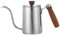 ABOOFAN Stainless Steel Coffee Pot Stainless Coffee Pot Infuser Black Kettle Electric Latte Coffee Bean Toaster Coffee Machine Coffee Grinder Mug Pots Clear Percolators Gooseneck Silver