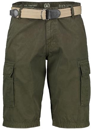 LERROS - Herren Bermuda (2549210), Größe:W38, Farbe:Deep Olive (697)