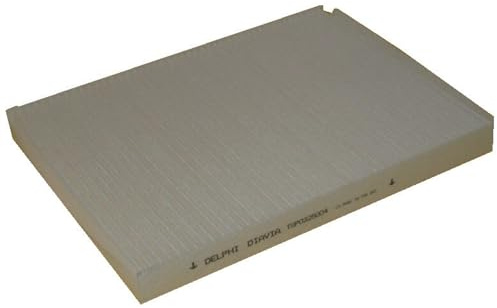 DELPHI Filtro abitacolo TSP0325004C Filtro al carbone attivo Altezza: 25 Larghezza: 206 Lunghezza: 280 Compatibilità con VW Golf IV Hatchback 1J1 POLO 9N GOLF III 1H1 PASSAT 3B3 POLO 6N2