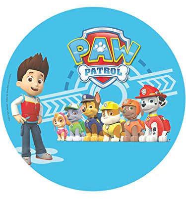 dekora Esspapier-Scheiben Paw Patrol 20 cm - Bunt