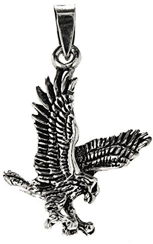 Kiss of Leather Zierlicher Adler Anhänger aus 925 Sterling Silber Nr. 275