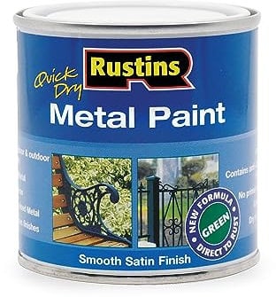 RUSTINS Metal Paint Green 250ml
