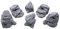 EnderToys Paquete de Roca de Piedra, Paisaje de Terreno para Mesa de 28 mm miniaturas Wargame, 3D Impreso y pintable