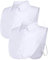 2 Stücke Fälschung Kragen Abnehmbare Bluse Dickey Kragen Half Shirts False Kragen für Damen Gefälligkeiten (Größe 2, Weiß)