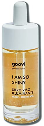 Goovi, I Am So Shiny, Aufhellendes Gesichtsserum, ideal für alle Hauttypen, elastische und glänzende Haut, antioxidative Wirkung, 30 ml