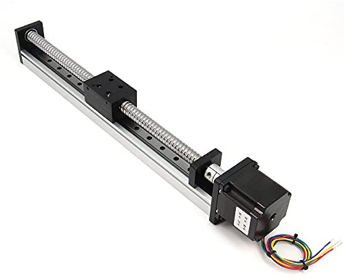 Befenybay Lineartischantrieb mit 300 mm Länge und quadratischen Linearschienen, Kugelumlaufspindel SFU1605 mit NEMA23-Schrittmotor für DIY-CNC-Fräserteile, X-Y-Z-Achse