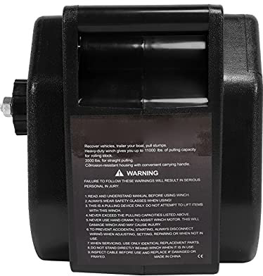 Elektrische Seilwinde 12V Winde 2721 KG mit Funkfernbedienung Windenboot Windenkabel