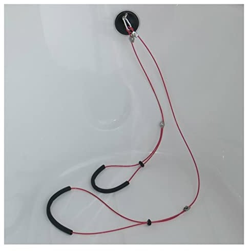 Suction Cup Pet Dog Cat Grooming Loop Wire Rope Cable Restraint Holder Noose Strong protection safe pet leash (Color : Red)