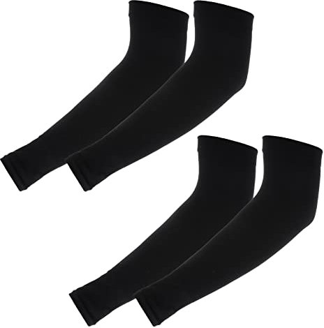 Yolev 2 Paar Armschoner Kinder Armstulpen Anti UV Sonnenschutz Ärmel Kompressionsärmel Jungen Arm Sleeves Gaming Mädchen Volleyball Armschoner