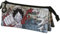 One Piece Map-Portatodo Triple FAN 2.0, Marrón, 23 x 11 cm