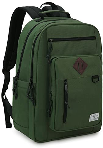 VX VONXURY Schulrucksack Wasserdicht 15 Zoll Jungen Mädchen Rucksack Schultasche Lässiger Tagesrucksack mit Doppelfächern