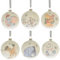 Widdop Set di 6 palline per albero di Natale Disney