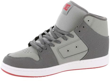 DC Herren Manteca 4 High Top Skateschuh, Weiß/Grau/Orange, 47 EU
