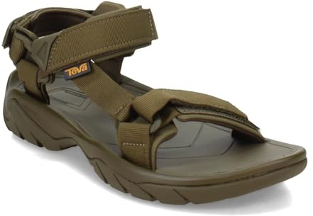 Teva Herren M Terra Fi 5 Universal Sandale, Oliv/Blatt für Mich (Leaf It to Me), 44.5 EU