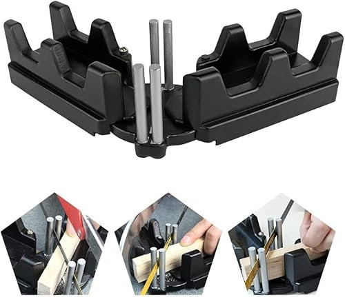 2-in-1 Mitre Measuring Angle Cutting Tool Measuring Sawing Mitre Kit for Pipeline Installation Home Improvement Carpentry Work Woodworking Craft