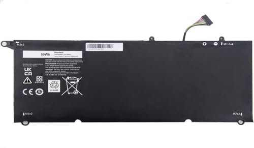 FESTAS® 7.6V 7800mAh/59Wh PW23Y Laptop Ersatz Akku für Dell XPS 13 9360 13-9360-D1605G 13-9360-D1509 13-9360-D1505G 13-9360-D1609G P54G P54G002 Series RNP72 0RNP72 TP1GT 0TP1GT