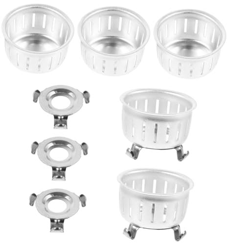 Garneck 5paare Schnellkochtopfteil Aus Antiblockierschutz Für Schnellkochtöpfe Ersatzteil Für Schnellkochtöpfe Anti-verstopfungshalterung Und Anti-verstopfungsabdeckung Küchenbedarf